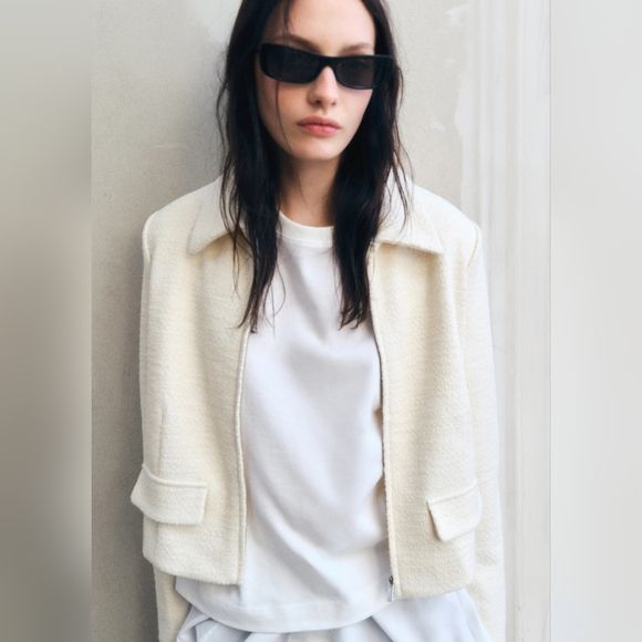 MANGO Cottin Blend Jacket - Picture 5 of 7